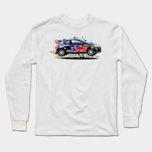 Kevin Hansen's Peugeot 208 RX - Illustration Long Sleeve T-Shirt